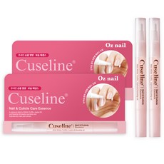 Oz nail Q-cerine 指緣護理精華油筆 粉紅皂香小蒼蘭, 2個, 2ml