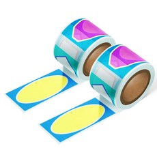 리훈 다정한마테 라벨 마스킹테이프 30mm, 레트로라벨, 2개