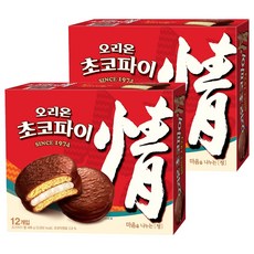 오리온 초코파이, 468g, 2개