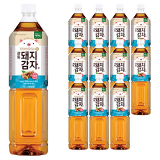 광동제약 돼지감자차, 1.5L, 12개