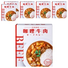 味王 咖哩牛肉調理包 2包入, 400g, 6盒