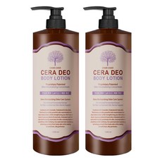 CHAR CHAR Cera Deo 體香身體乳, 1.5L, 2個