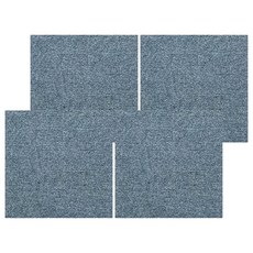 免膠吸附無痕拼接地墊 4片, 深灰, 1組