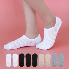 IZILEG 女款羅紋厚短襪 10入