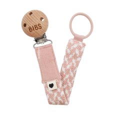 BIBS 有機棉奶嘴鏈 - 腮紅, 1條