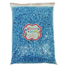 彩色故事變形塊 10mm 1kg B17, 天藍色