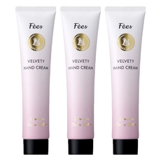 Fees BEBE 頂級可可脂嫩白潤手霜 玫瑰, 75ml, 3件
