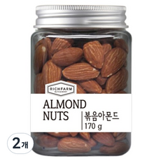 리치팜너트 볶음아몬드 수푸림, 170g, 2개