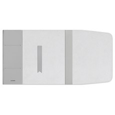 소이믹스 러브썸 가죽 북커버 + 북마크 세트 멀티 S, 라이트그레이, 1세트