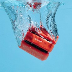 빈크루즈 요가 피트니스 손목 웨이트 팔찌 실리콘 조절 발목 스트랩 체육관 보호대, 레드, 2개