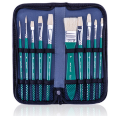 德朗西 薩拉曼卡 油畫筆組 綠色, 1套