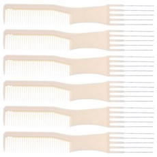 三花藝術梳, 象牙白, 6支