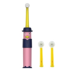 뉴리텍 어린이용 전동칫솔 7~14세 + 칫솔모 3p, 분홍 칫솔(NY500C), 칫솔모(NT100), 1개
