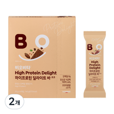 비오비타 일동제약 하이프로틴 딜라이트 바 초코 4p, 140g, 2개
