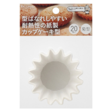 KAI 貝印 House 紙造杯子蛋糕模(菊型) DL-6412, 1入