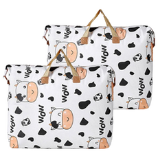 클레어라 이불 수납 가방, 암소, M(68 x 17 x 47 cm), 2개