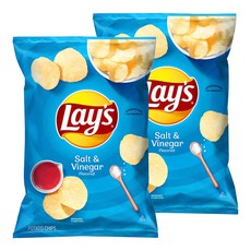 洋芋片 鹽醋口味, 2個, 184.2克