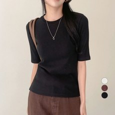 afinar 女性修身半袖暖身刷毛T恤