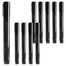 模擬滑動橡皮擦, 黑色, 10個