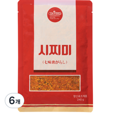 이엔푸드 시찌미, 240g, 6개