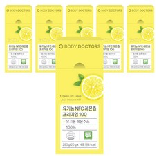 Body Doctors 優質NFC檸檬汁100隨身包 14條入, 20g, 84個