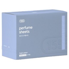 1555 衣物護理機香氛紙 清新棉花香, 40張, 1個