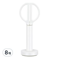 누사인 ABS 스탠딩 가위 NS051, 퓨어화이트, 8개