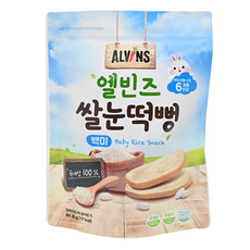 ALVINS 愛彬思 大米餅 6個月以上, 原味, 30g, 1包