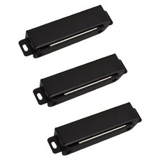 不鏽鋼方形磁吸式環 黑色 大, 3個