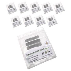 플루니 방충망 구멍 보수테이프 직사각 스티커형, 250개