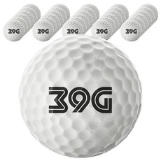 XNELLS Sentlight 39G 高爾夫球 2層 42.8mm, 50個, 1入, 白色