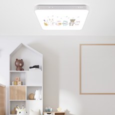 원하 키자 삼성칩 캐릭터 LED 50W 키즈 방등, 동물음악회