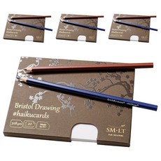 스몰트아트 브리스톨 포스트카드 131 308g 147 x 106 mm, A6, 20매, 4개