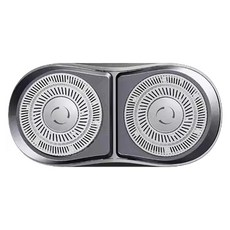 米家電動刮鬍刀刀頭 S600, 黑色, 1個