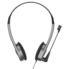 KTnet 廣鐸 頭戴式電腦耳機麥克風 65g, KTSEP321-HP15AU, 槍色