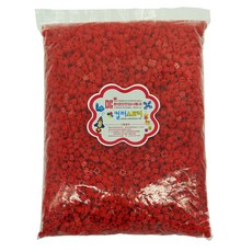 colorstory 拼豆材料包 G10 8mm 1kg, 紅色的