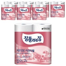 잘풀리는집 세이브 펄프 키친타올, 150매, 16개