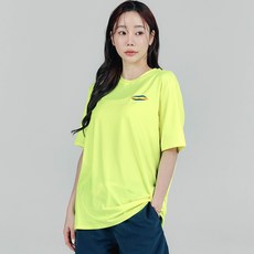 튜브트리 여성용 베이직 숏슬리브 반팔 래쉬가드 상의 B9206