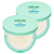 홀리카홀리카 알로에 마일드 선쿠션 SPF50+ PA++++, 25g, 2개