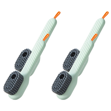 The Zakka 多功能運動鞋清潔刷, 4個, 綠色