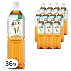 광동 밀싹 보리차 음료, 1.5L, 36개