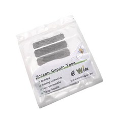 Pluny 紗窗破洞修補膠帶 長方形貼紙型, 25個