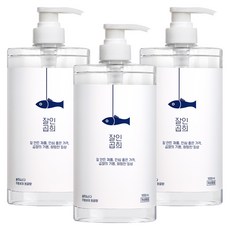 Jal-ingophee 鹽&蘇打 廚房洗潔精 青橘香, 3個, 1L