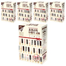 Bread Garden 巧克力棒製作套組, 手指餅乾+白巧克力+黑巧克力+綜合巧克力(裝飾用) 2種+巧克力裝飾筆, 5組