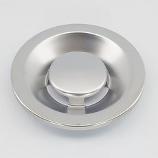 HANSSEM 廚房不鏽鋼通用排水口蓋 大型, 1個, 銀色