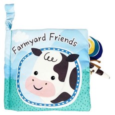 Ocean Baby 互動感知布書 開心農場 色彩豐富圖案 超萌立體造型 內置響紙 可水洗 激發視覺聽覺觸覺發展, OceanBaby