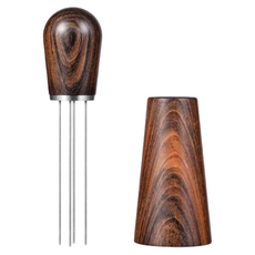 MILA 檀木座咖啡佈粉針 針式佈粉器, WDT, 1個