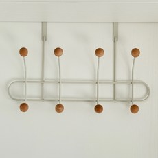 I DO LIVING 木球門後掛架 8鉤, 混合色, 3個