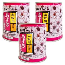 橋本食糧 橋本水煮紅豆 炊飯用, 230g, 3罐