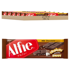 glico 格力高 Alfie 原味可可, 31g, 20個